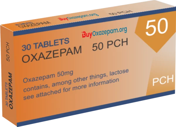 Oxazepam 50mg 30 Tablets